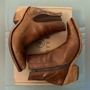 Liberty Black Brown Booties